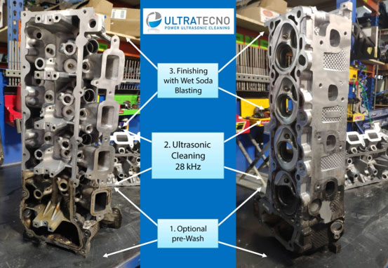limpieza de culata por ultrasonidos